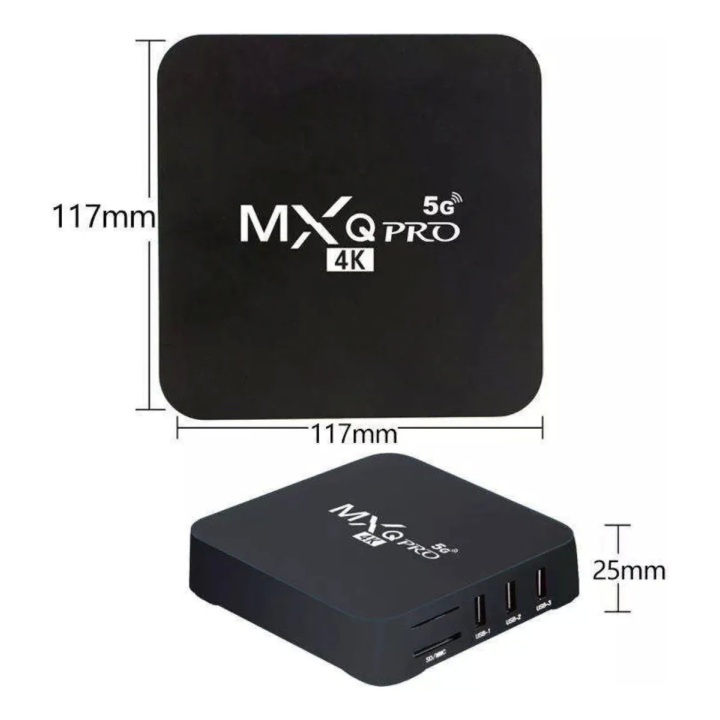 TV Box MXQPRO 4K 5G