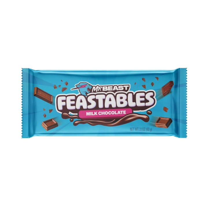Chocolate Mr. Beast Chocolate con Leche Feastables 60g