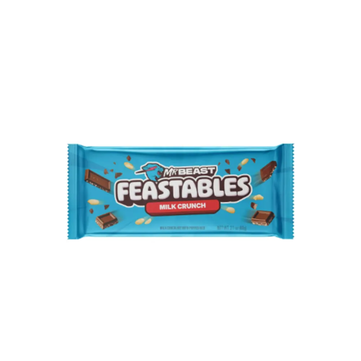 Chocolate Mr. Beast Crunch Chocolate con Leche Feastables 60g