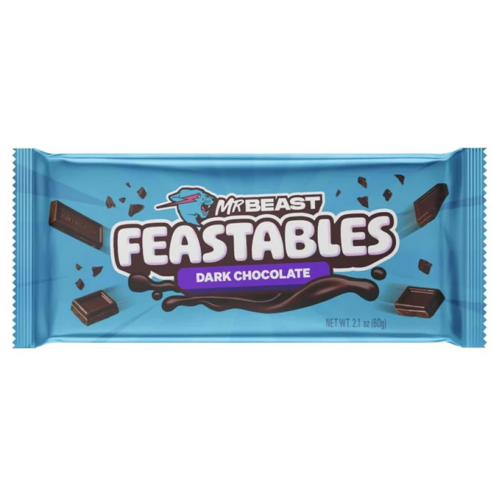 Chocolate Mr. Beast Chocolate Negro Feastables 60g