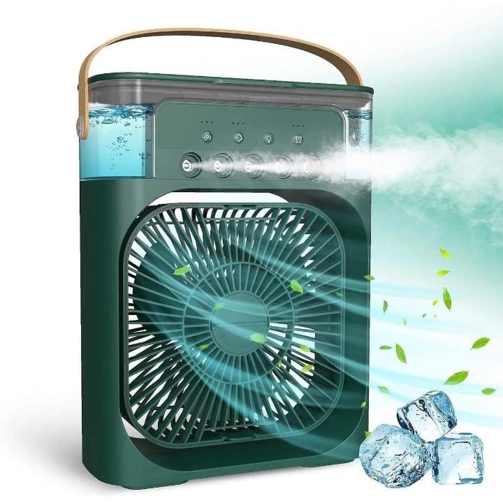 Ventilador humificador portátil 3 en 1