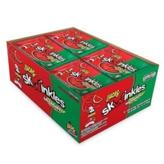 Caramelos Skwinkles Salsaghetti Sandía Picante Lucas 12 x 24 g