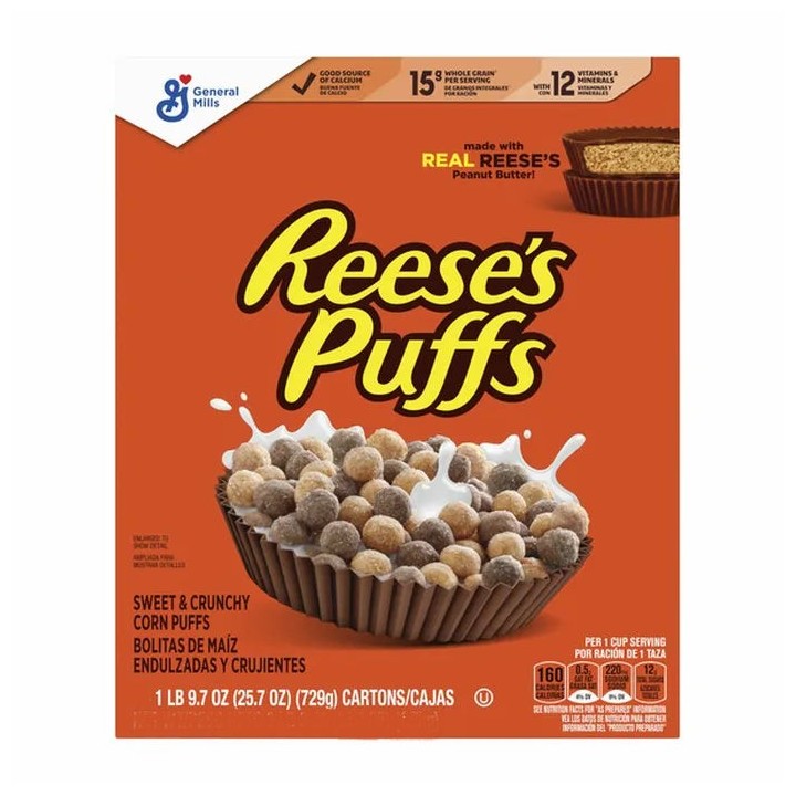 Cereal Reese's Puffs General Mills 729 g