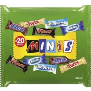 Chocolates Mini Mix Mars 400 g