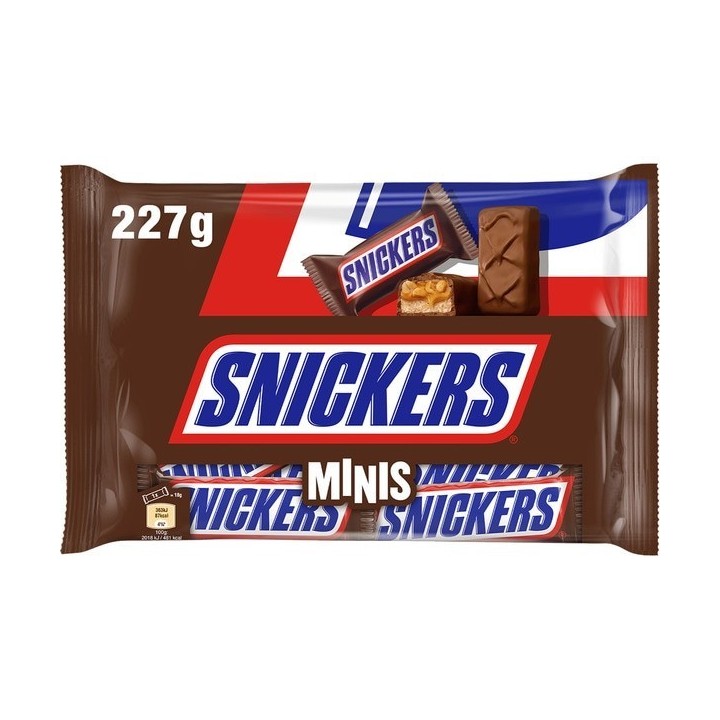 Chocolates Minis Snickers 227 g