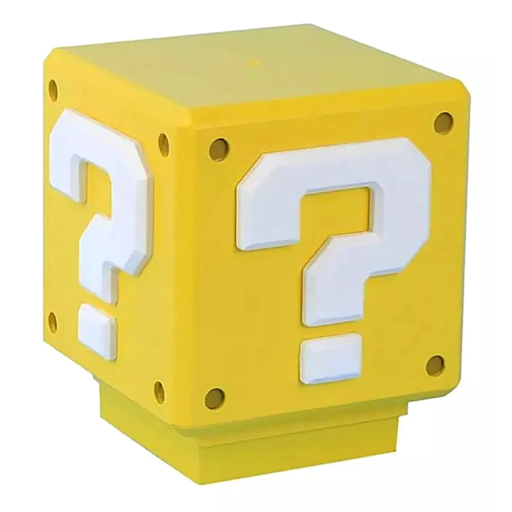 Lámpara Cubo De Súper Mario Bros