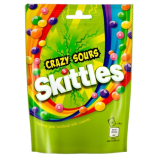 Masticables Crazy Sours Skittles 152 g