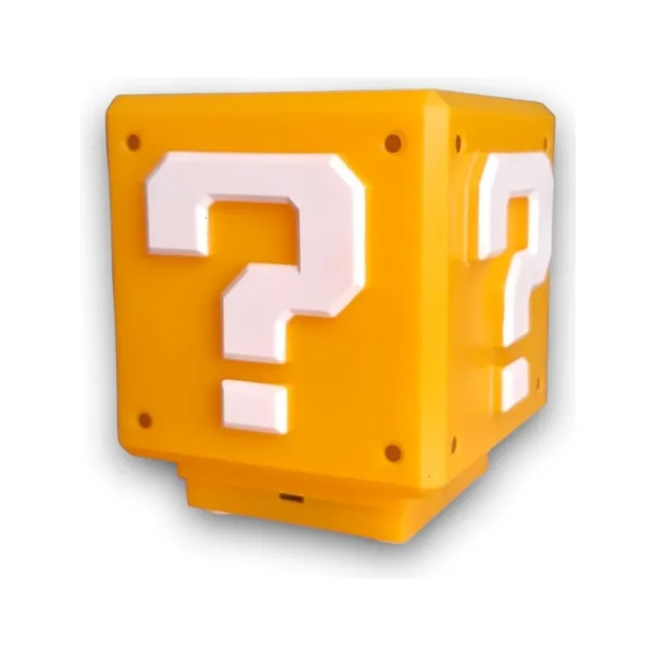 Lámpara Cubo De Súper Mario Bros