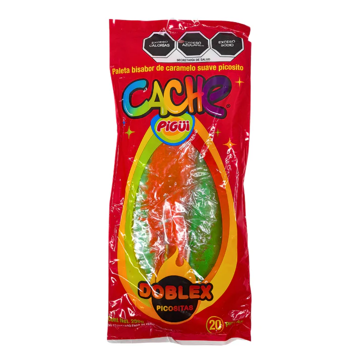 Paleta Caramelo Suave Picosito Pigui 250 g