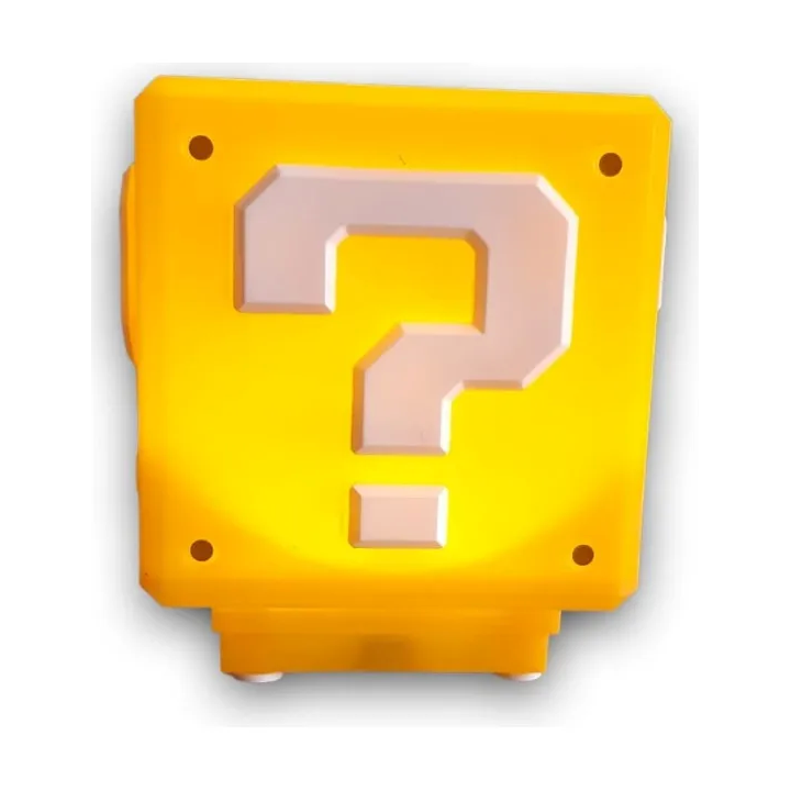 Lámpara Cubo De Súper Mario Bros