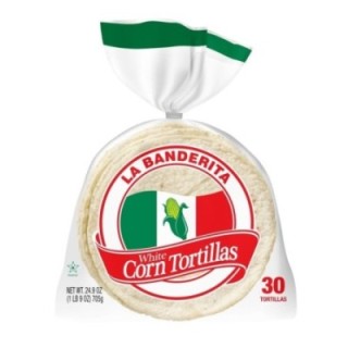 Tortillas Maíz Blanco La Banderita 705g