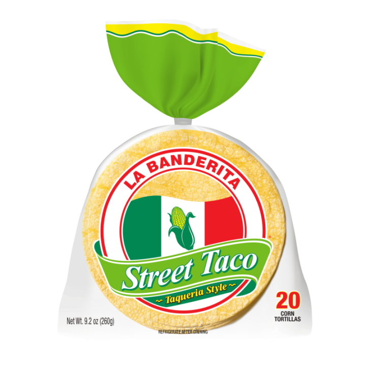Tortillas Maíz Street Taco La Banderita 260g