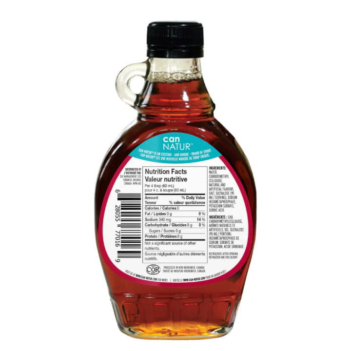 Syrup Maple sin Azúcar can-NATUR 250ml