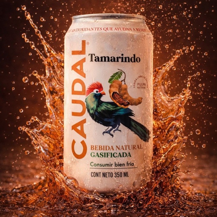 Bebida Natural Gasificada Tamarindo Caudal 350ml