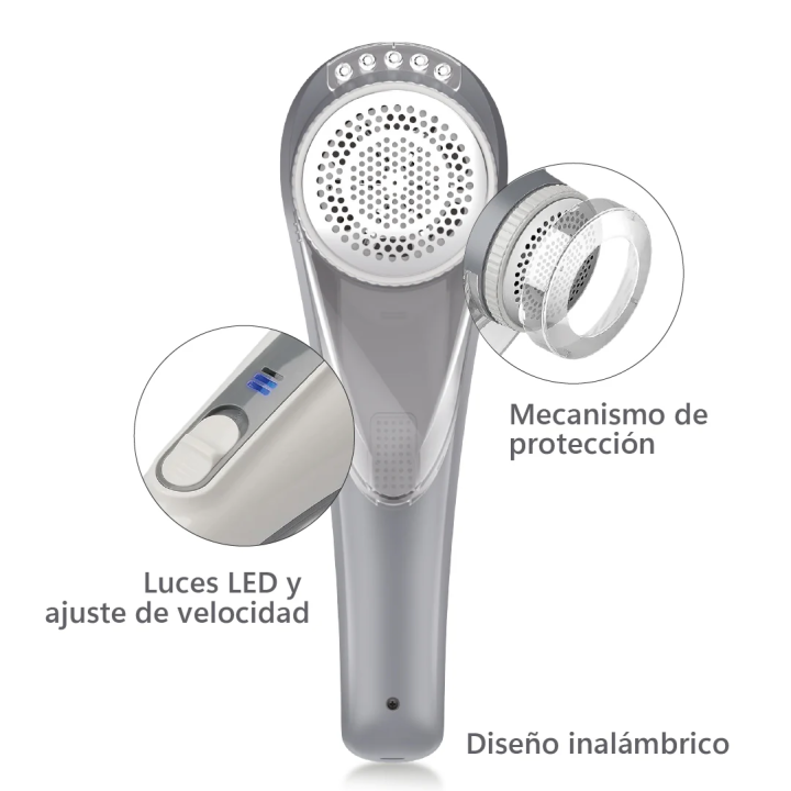 Máquina Quita Pelusas Recargable Home Logics 1 un
